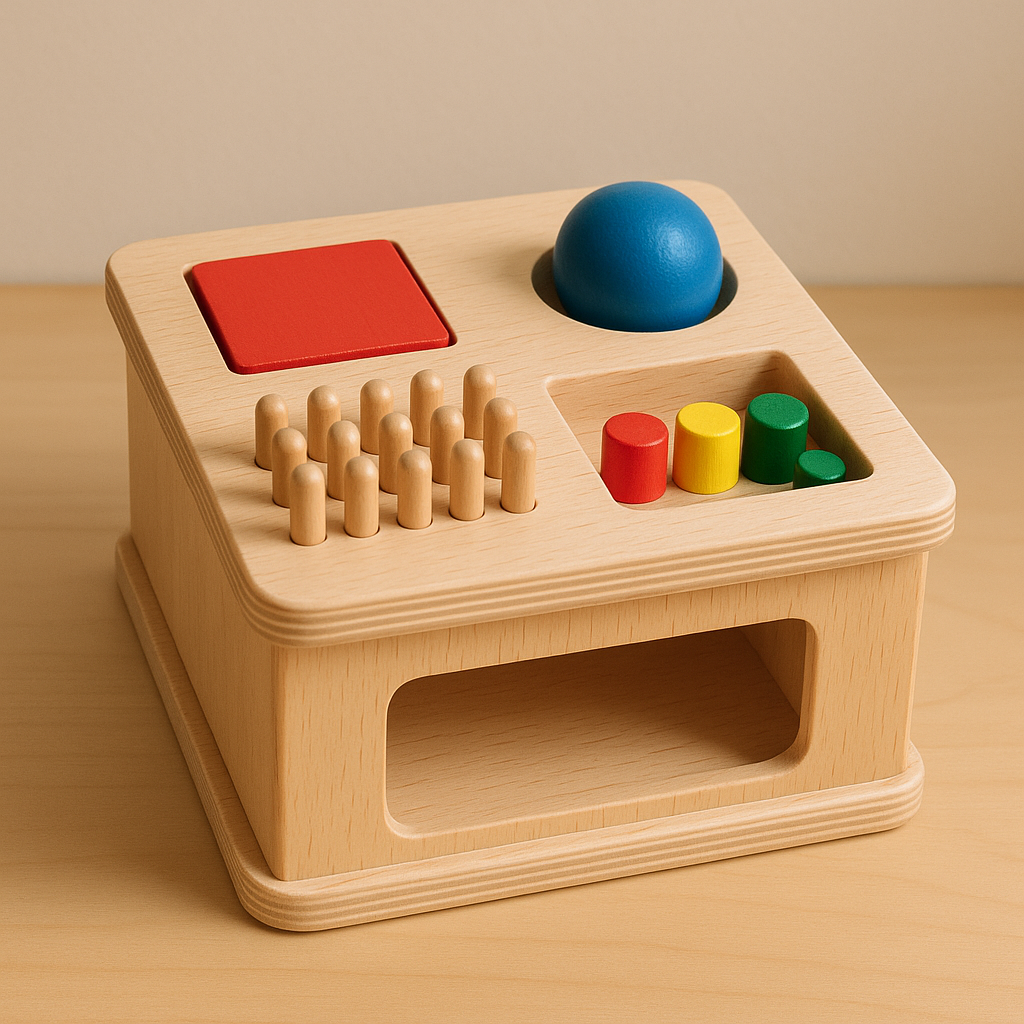 boite montessori en bois