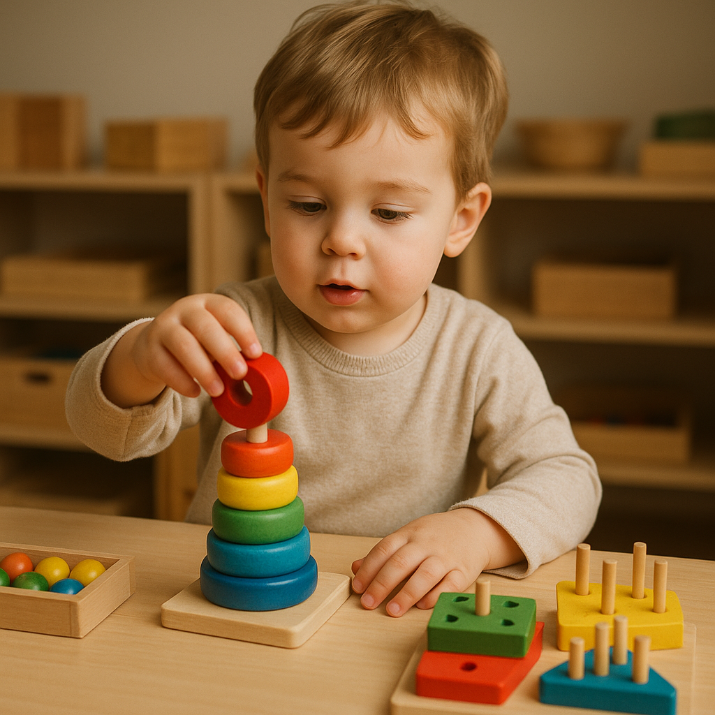 jouets montessori éducatifs pour enfant de 3 ans