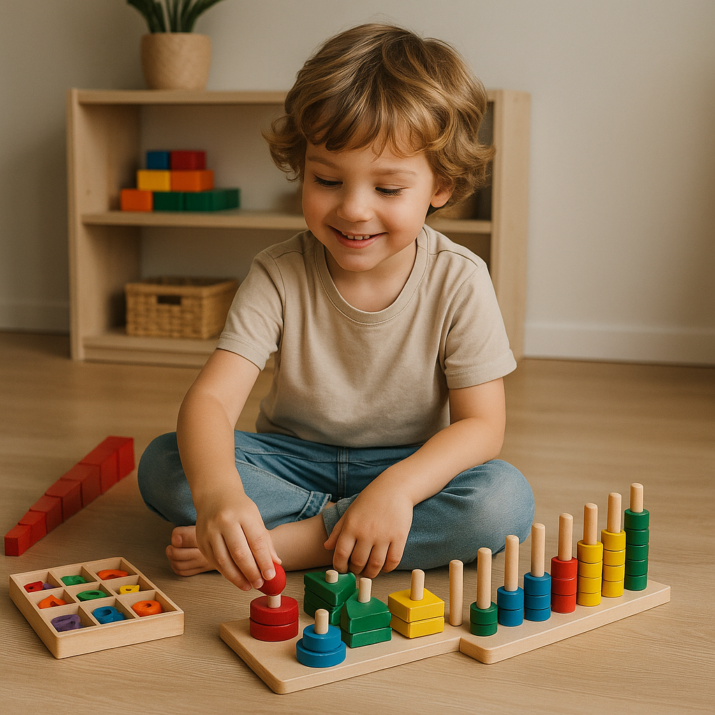 jouets montessori éducatif pour enfant de 5 ans