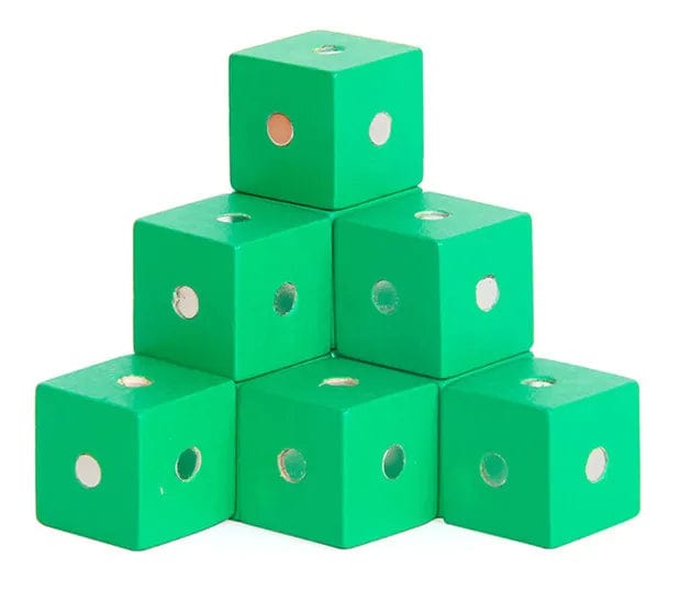 Bloc de Construction Magnétique Montessori