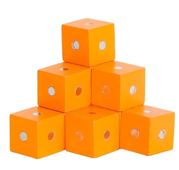 Bloc de Construction Magnétique Montessori