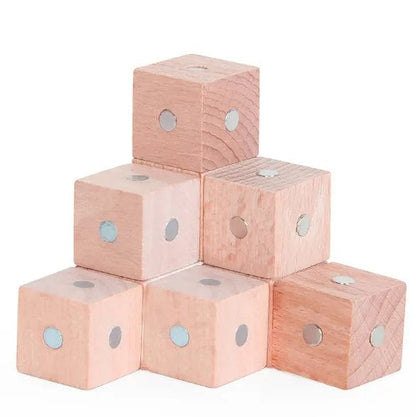 Bloc de Construction Magnétique Montessori