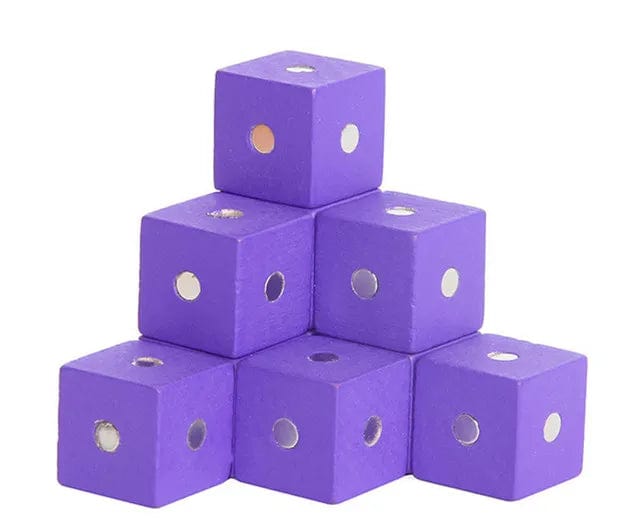 Bloc de Construction Magnétique Montessori