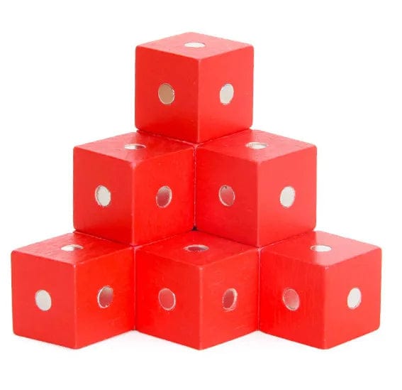 Bloc de Construction Magnétique Montessori