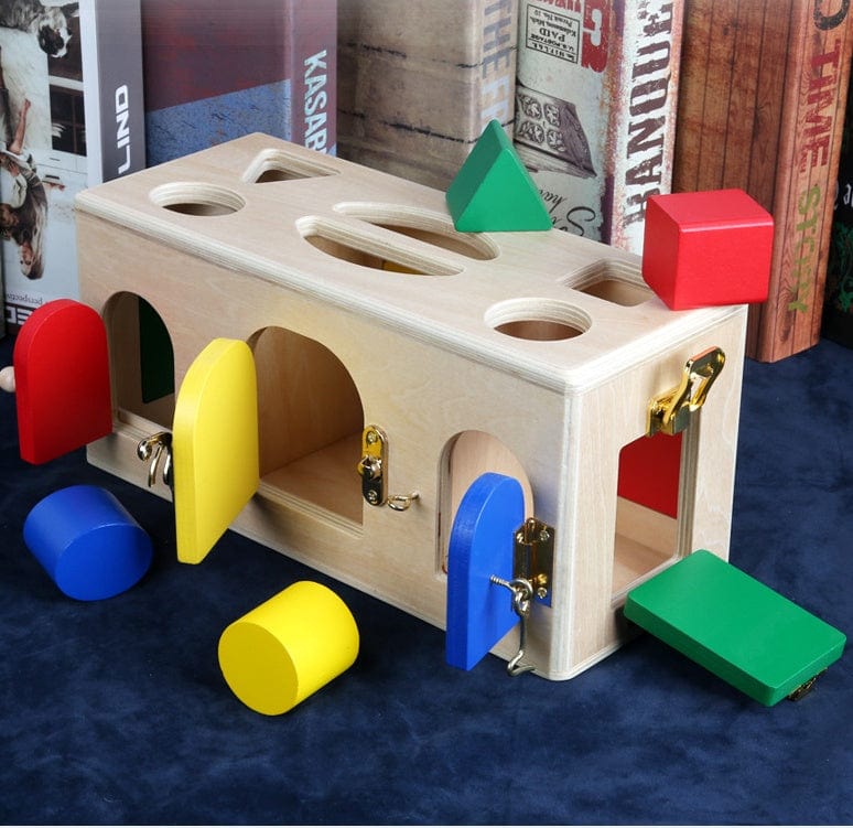 Boite à verrou Montessori