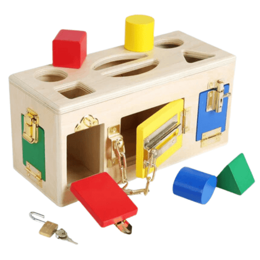 Boite à verrou Montessori