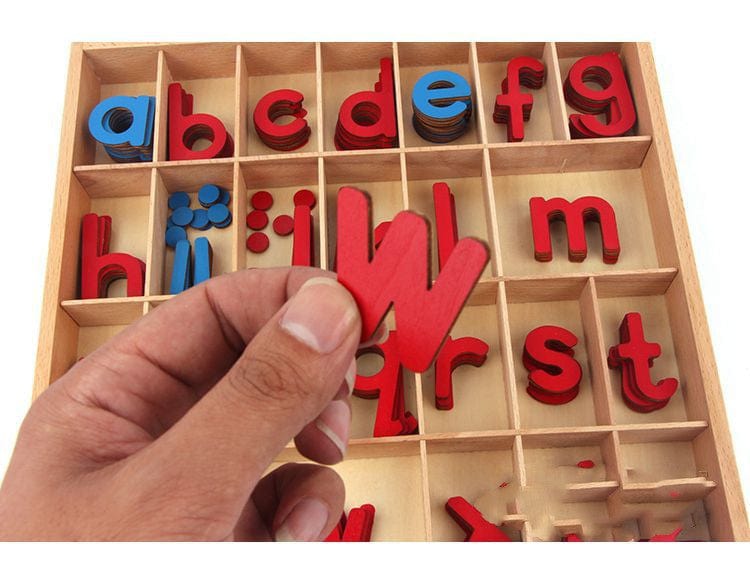 Boite alphabet Montessori