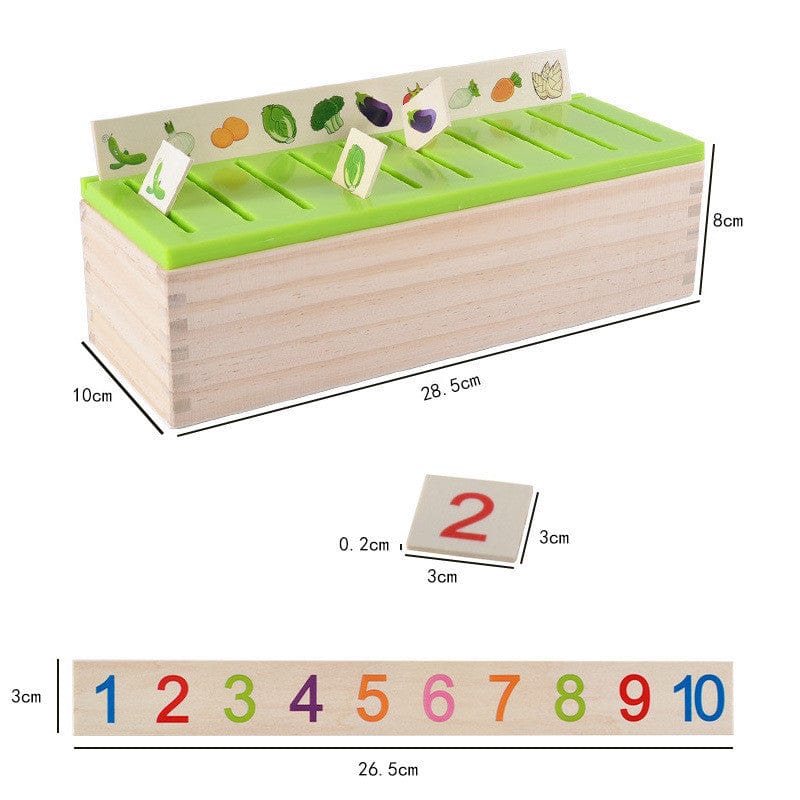 Boite Classification Montessori