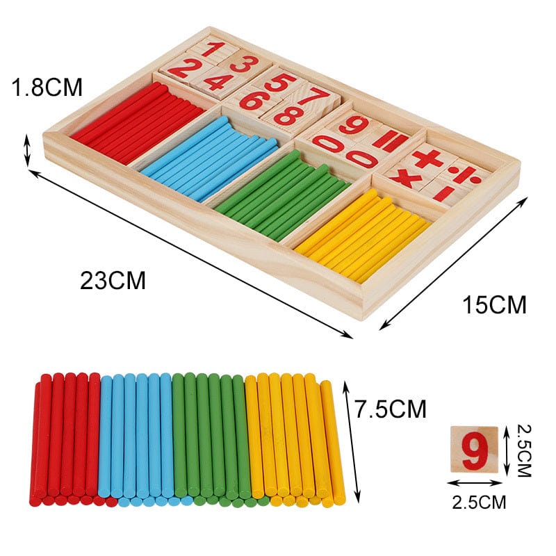 Boite de calcul Montessori