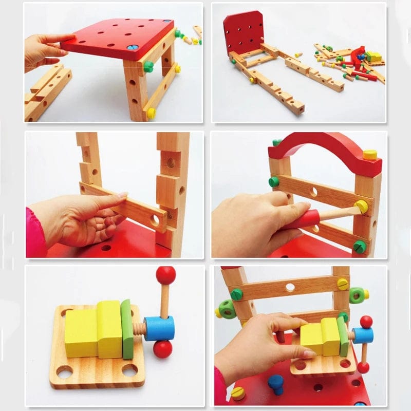 Chaise Montessori cube
