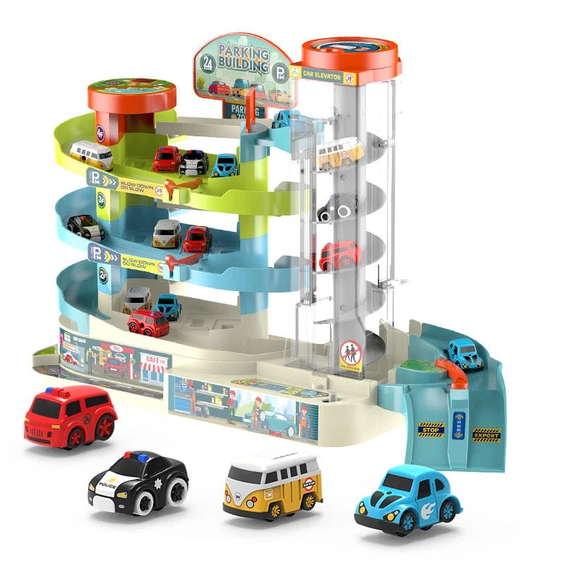Circuit voiture jouet Montessori