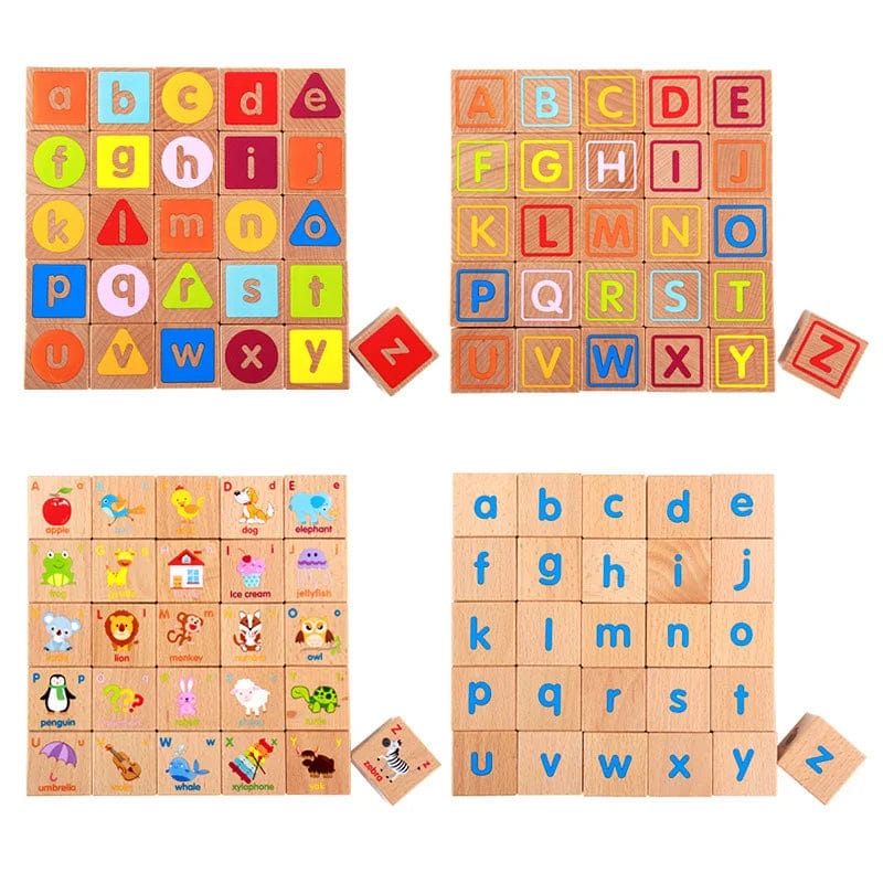 Cube Alphabet Montessori