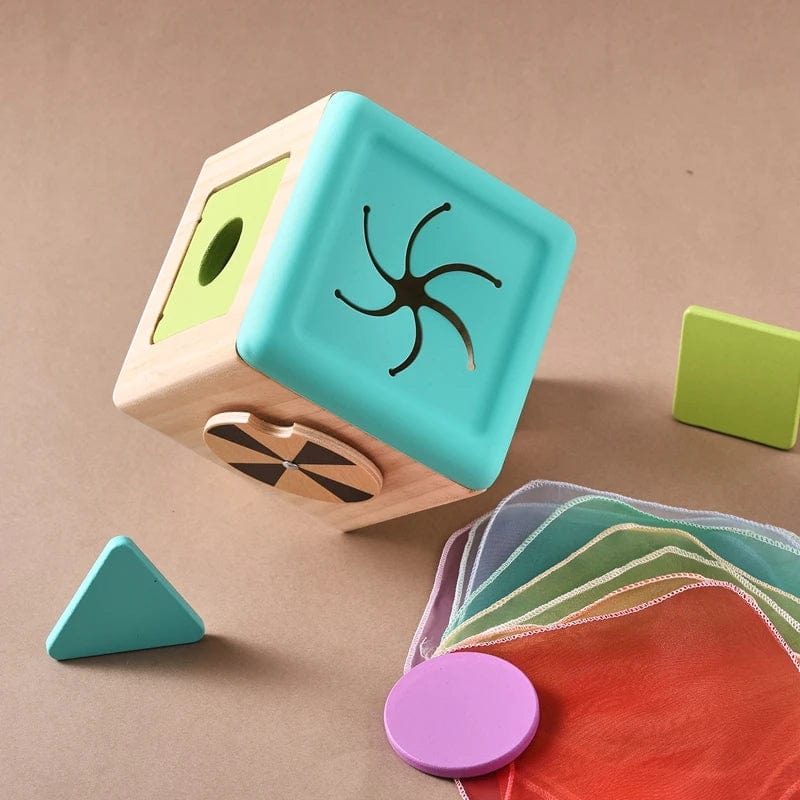 Cube de motricité Montessori