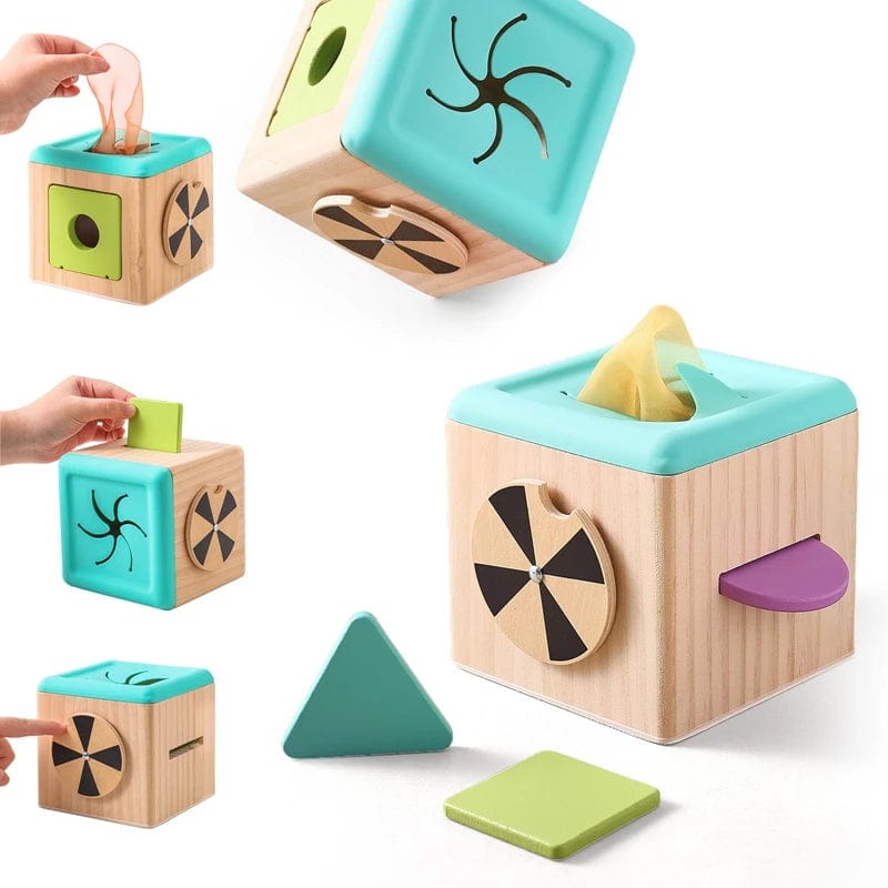 Cube de motricité Montessori
