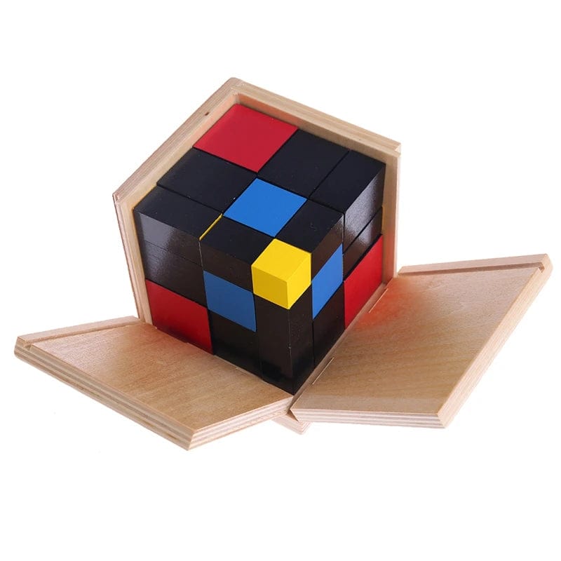 Cube trinôme Montessori