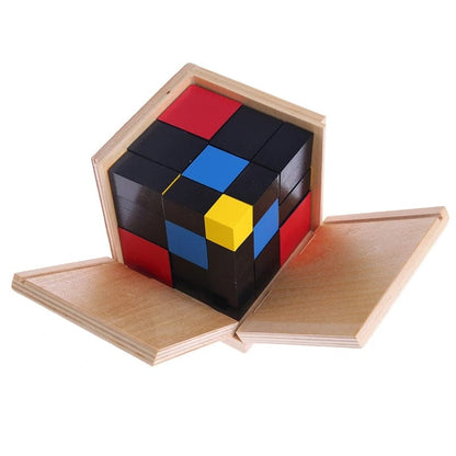 Cube trinôme Montessori