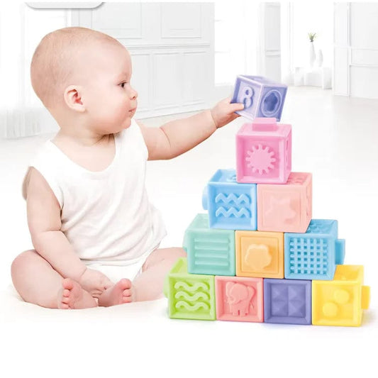 Cubes à empiler Montessori