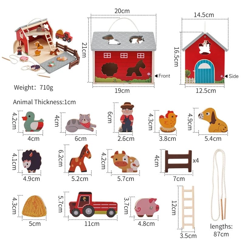 Ferme en Bois Montessori