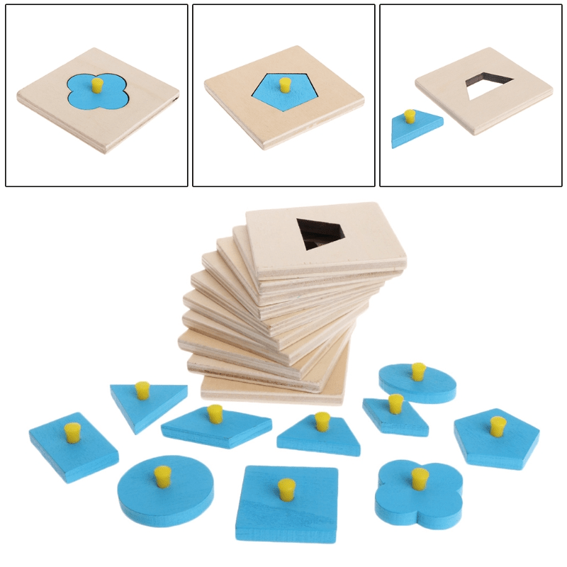 Formes à Dessin Montessori
