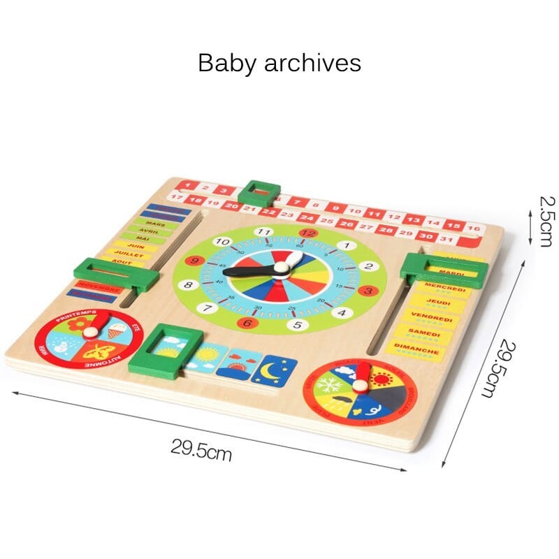 Horloge 12H Montessori