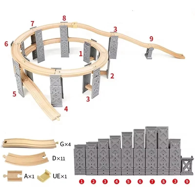 Jeu Circuit Voiture Montessori