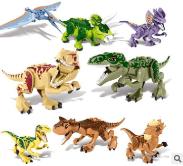 Jeu d'Imitation Montessori Dinosaure