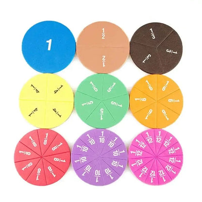 Jeu Fractions Montessori