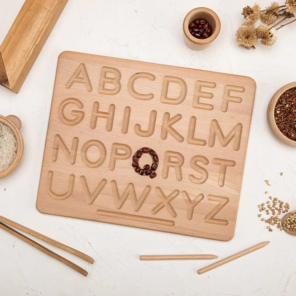 Lettres Rugueuses Montessori
