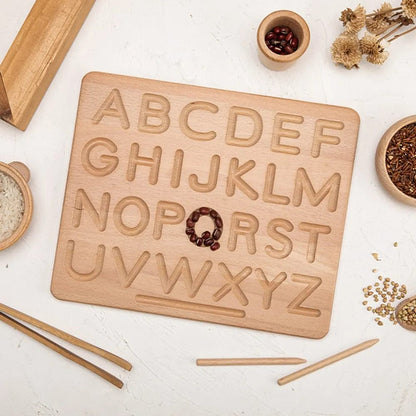 Lettres Rugueuses Montessori