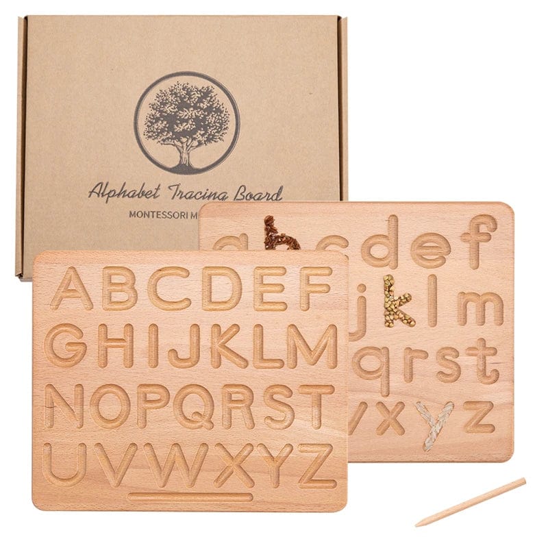 Lettres Rugueuses Montessori