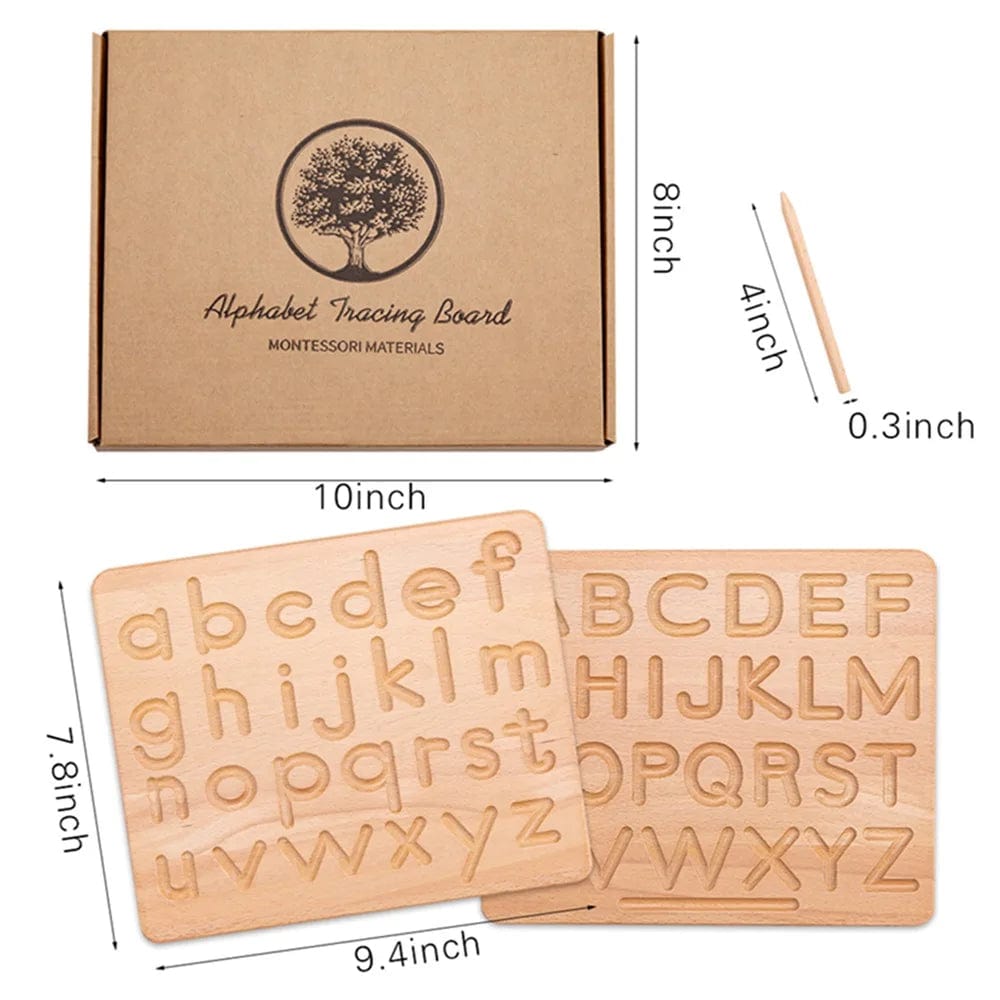 Lettres Rugueuses Montessori