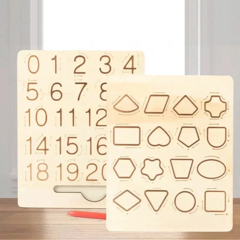 Planche de Traçage Montessori