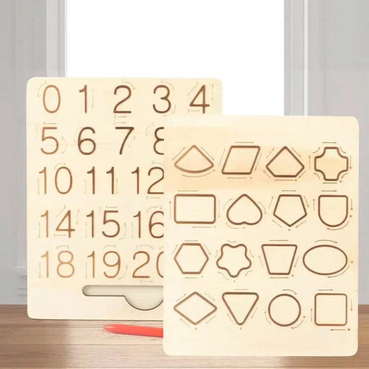 Planche de Traçage Montessori