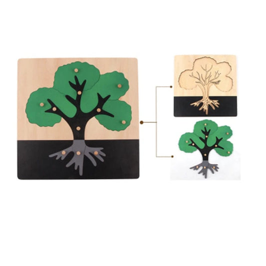 Puzzle Arbre Montessori
