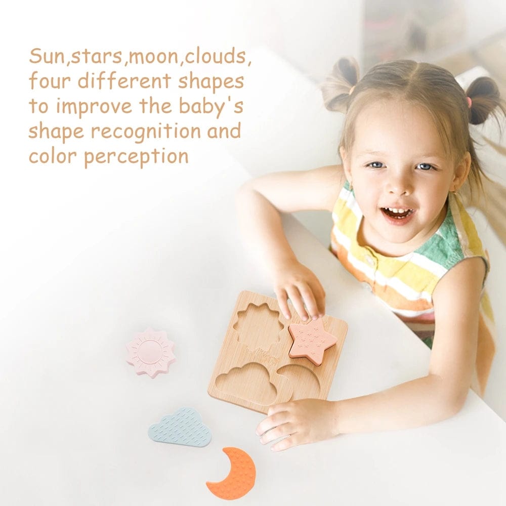 Puzzle Bois Bébé Montessori