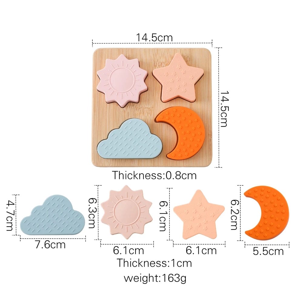 Puzzle Bois Bébé Montessori