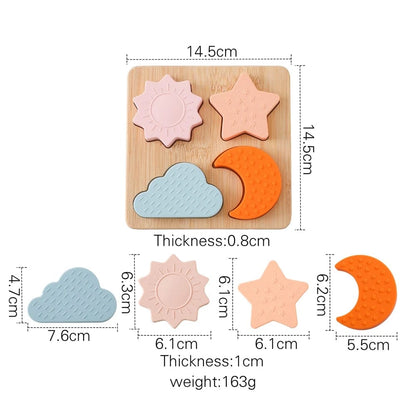Puzzle Bois Bébé Montessori