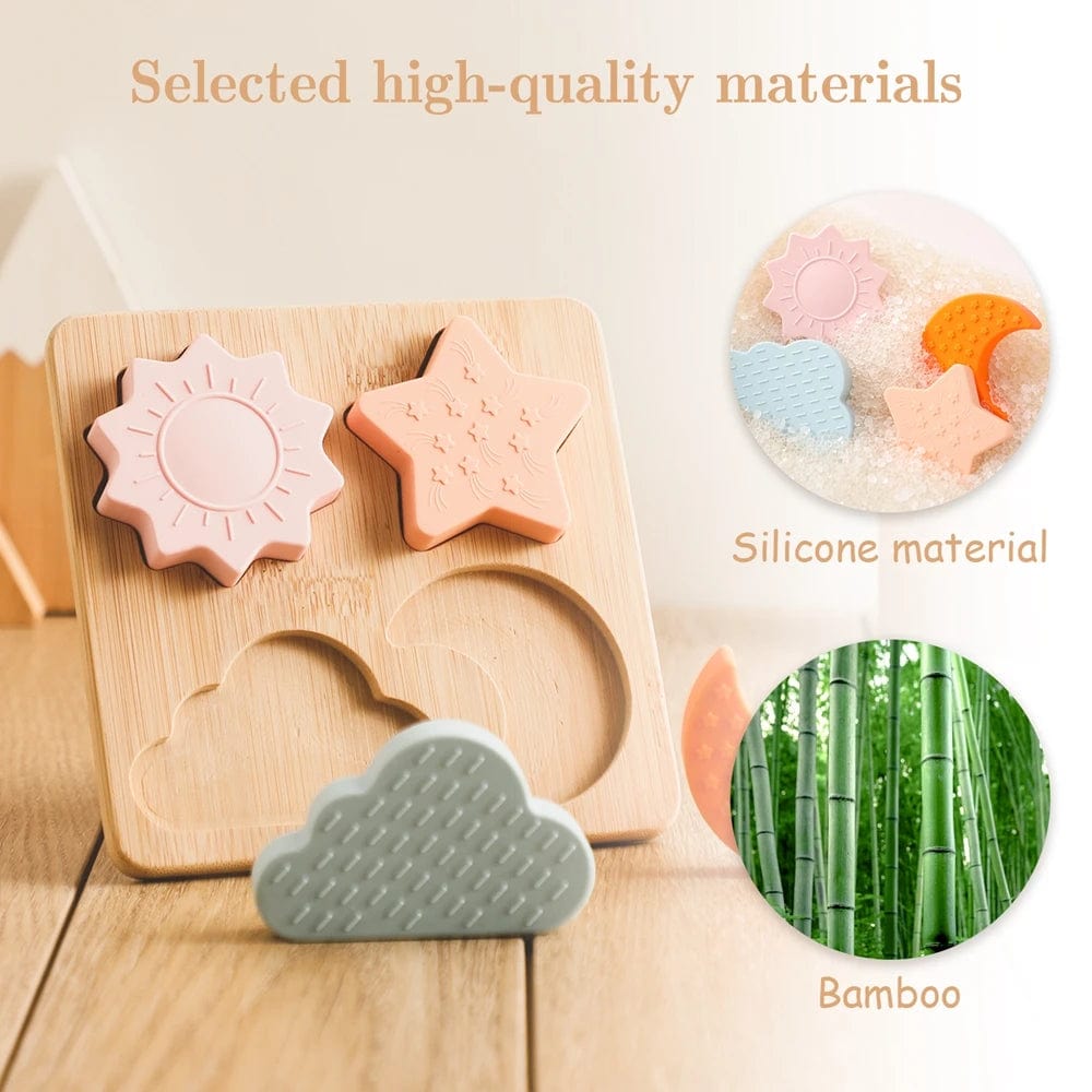 Puzzle Bois Bébé Montessori