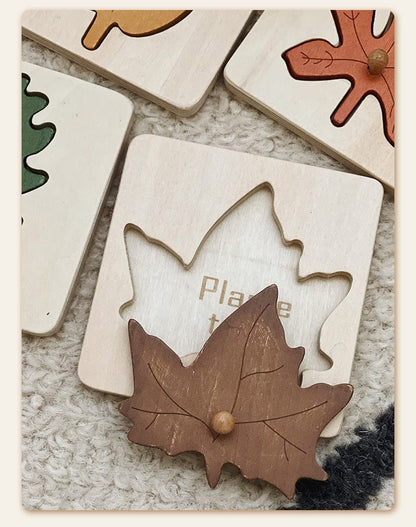 Puzzle botanique Montessori