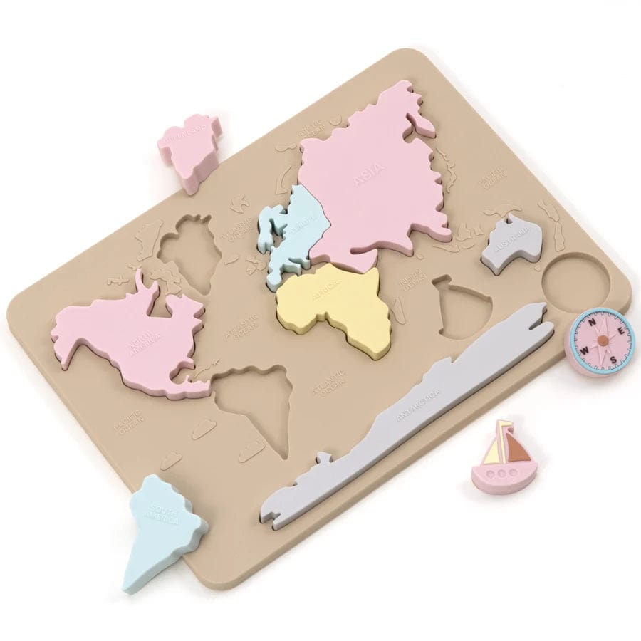 Puzzle Continent Montessori