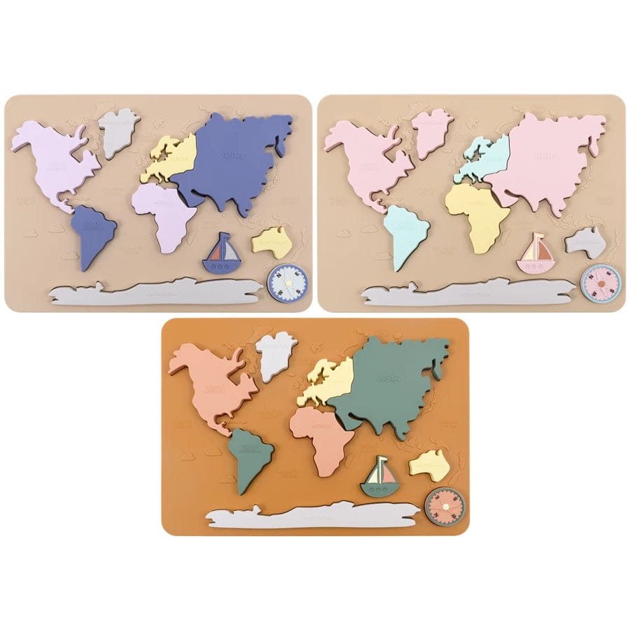 Puzzle Continent Montessori