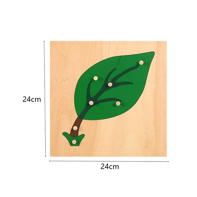 Puzzle Feuille Montessori