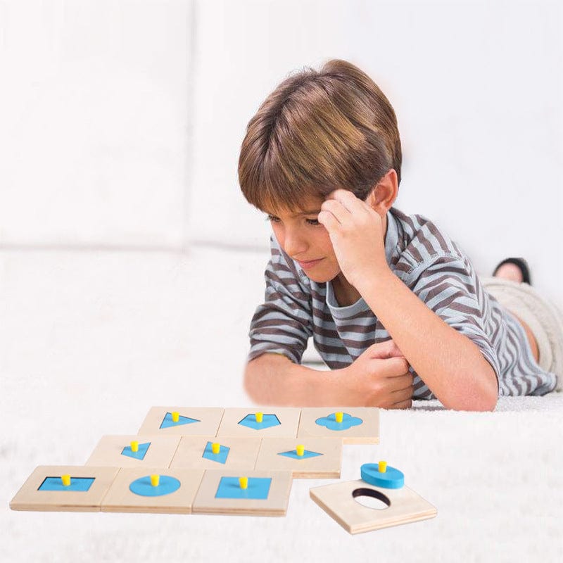 Puzzle Formes Géométriques Montessori