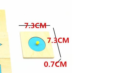 Puzzle Formes Géométriques Montessori