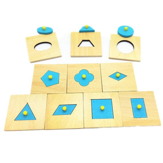 Puzzle Formes Géométriques Montessori