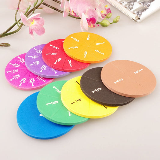Puzzle Fraction Montessori