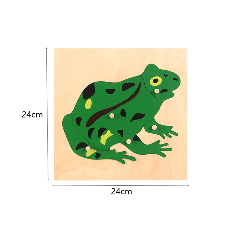 Puzzle Grenouille Montessori