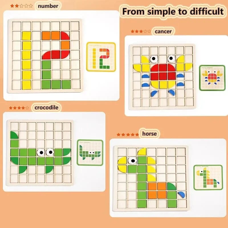 Puzzle Mosaïque Montessori