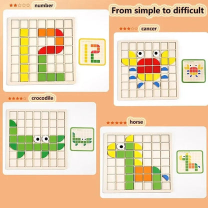 Puzzle Mosaïque Montessori
