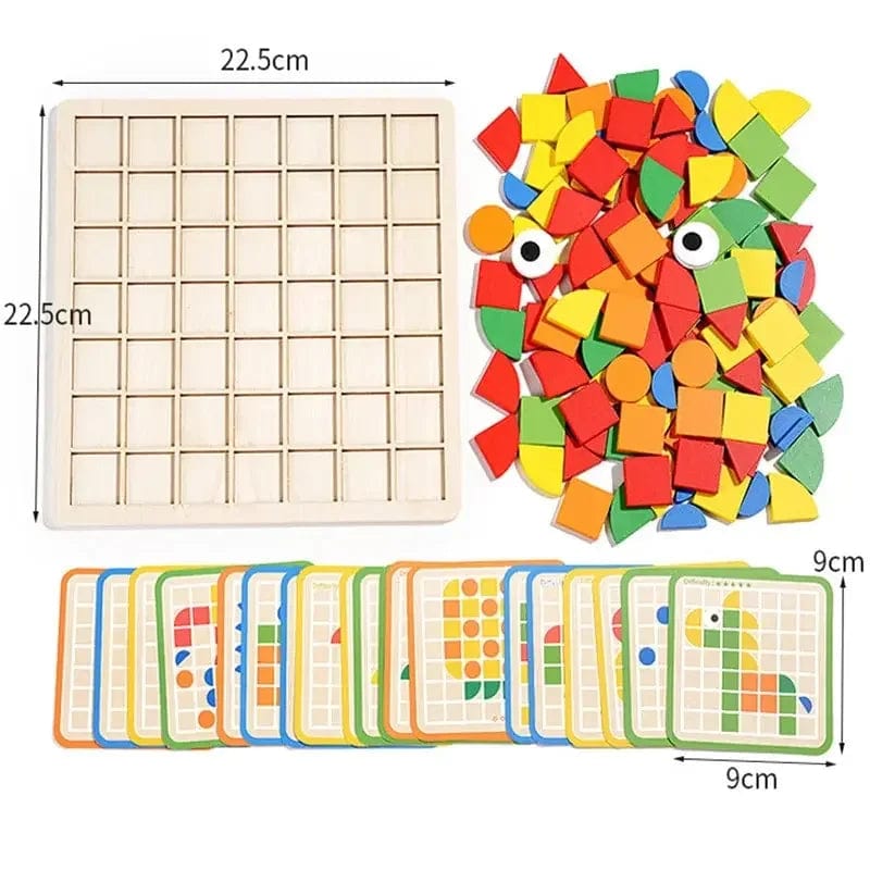 Puzzle Mosaïque Montessori